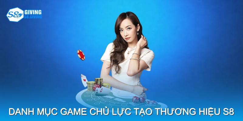 Danh mục game chủ lực tạo thương hiệu S8 Danh mục game chủ lực tạo thương hiệu S8